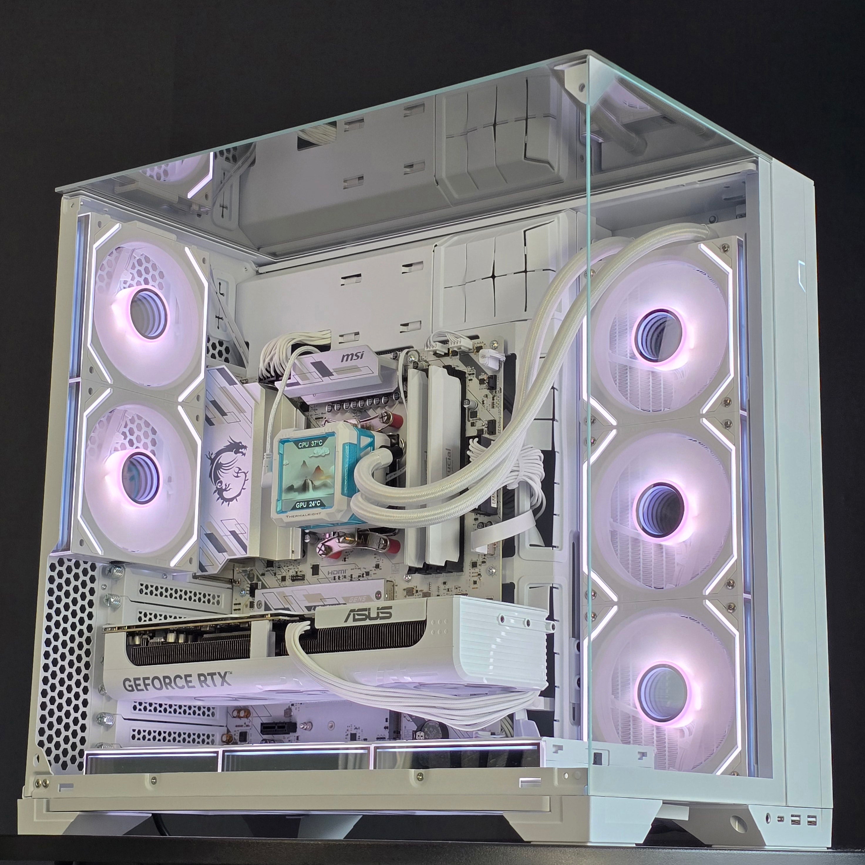 O11 Whiteout – Ryzen 7 7800x3D | RTX 5070