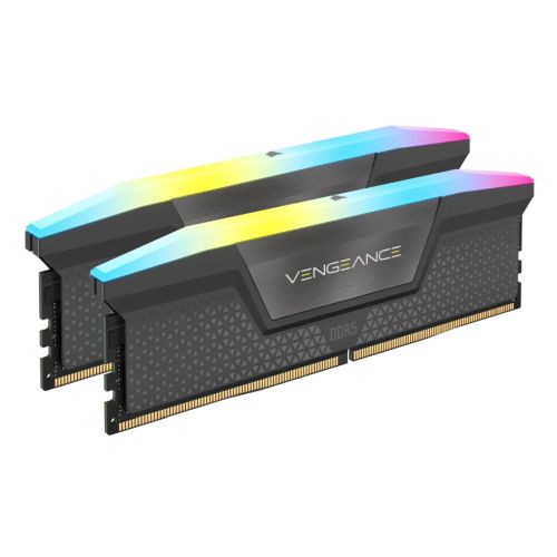 Corsair Vengeance RGB 32GB Kit (2 x 16GB), DDR5, 6000MHz (PC5-48000), CL36, 1.35V, PMIC, AMD Optimised, DIMM Memory