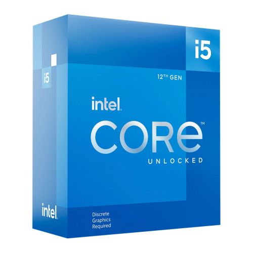 Intel Core i5-12600KF CPU, 1700, 3.7 GHz (4.9 Turbo), 10-Core, 125W (150W Turbo), 10nm, 20MB Cache, Overclockable, Alder Lake, No Graphics, NO HEATSINK/FAN 