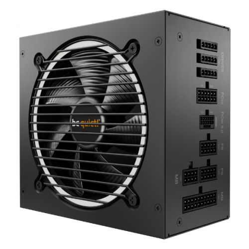 Be Quiet! 650W Pure Power 12 M PSU, Fully Modular, Rifle Bearing Fan, 80+ Gold, ATX 3.0, PCIe 5.0, Dual Rail