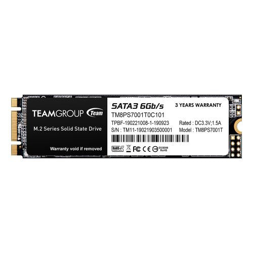 Team 1TB MS30 M.2 SATA SSD, M.2 2280, SATA3, R/W 530/480 MB/s