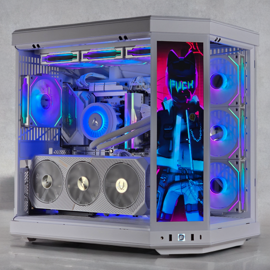 Y70 White – Ryzen 7 9800x3D | RTX 5090