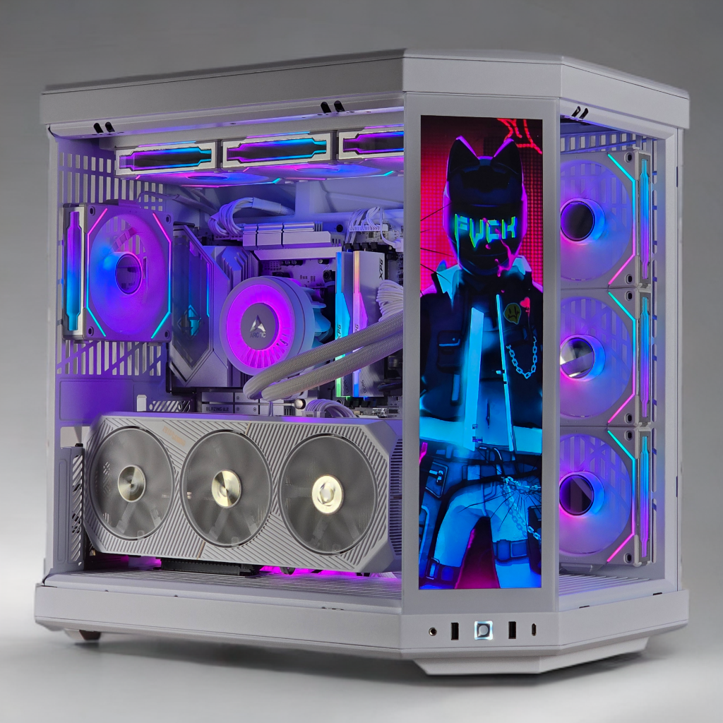 Y70 White – Ryzen 7 9800x3D | RTX 5090