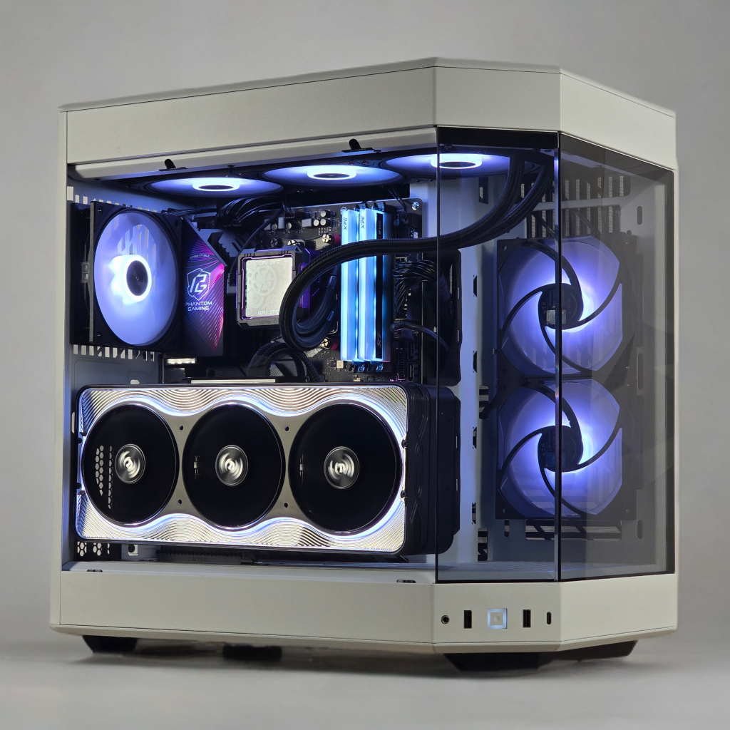 Y60 White – Ryzen 7 9700x | RTX 5080
