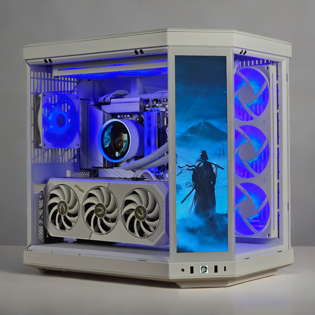 Y70 White – Ryzen 7 9800x3D | RTX 5090