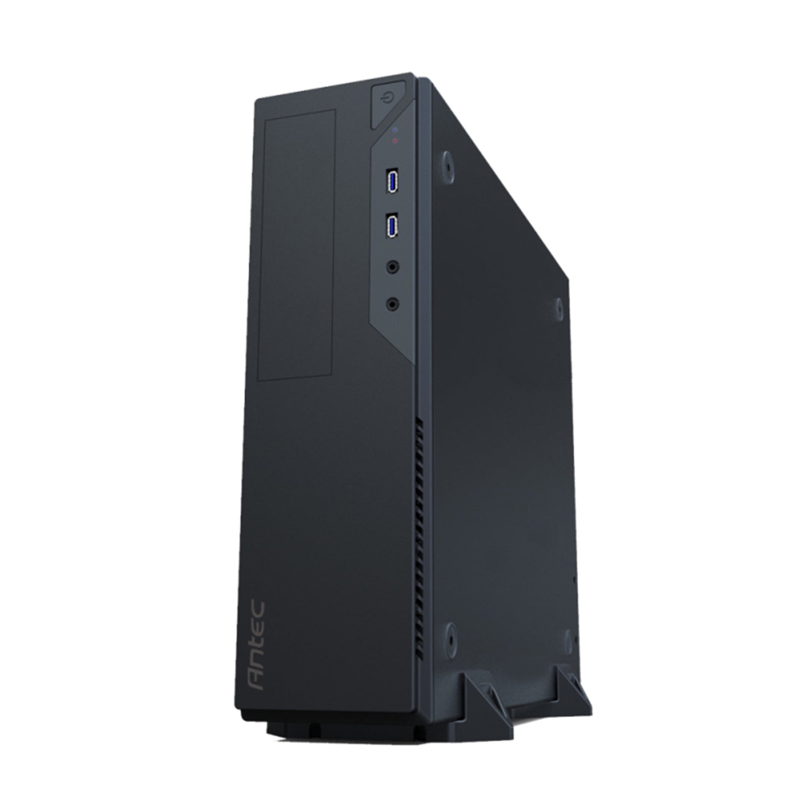 ANTEC VSK2000-U3 Case, Home & Business, Black, Slim Desktop Chassis, 2 x USB 3.0, Micro ATX, Mini-ITX, TFX PSU Form Factor Required