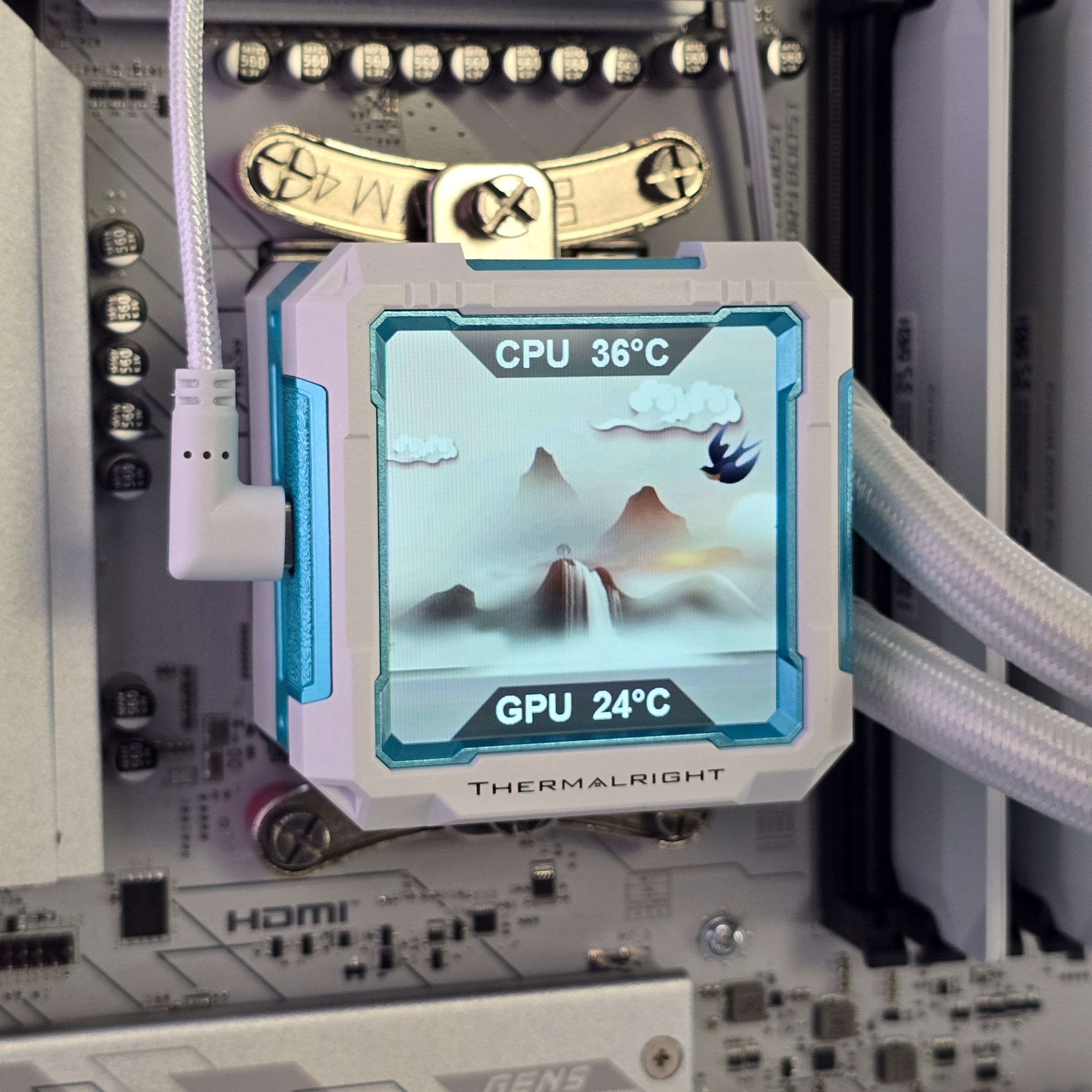 O11 Whiteout – Ryzen 7 7800x3D | RTX 5070