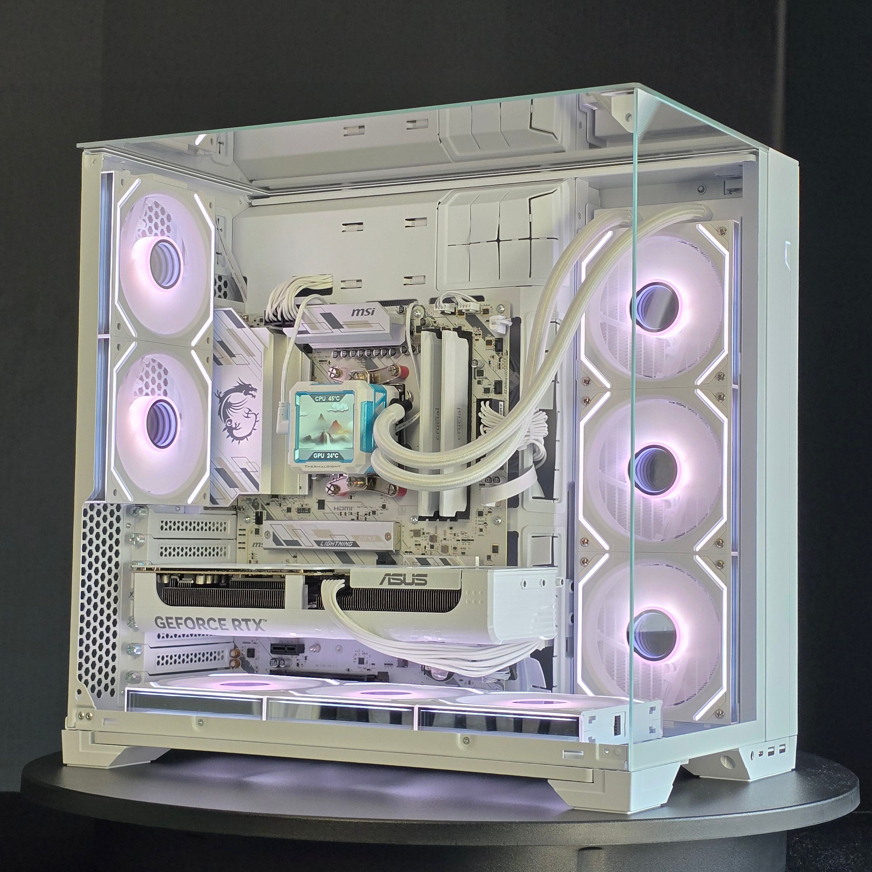O11 Whiteout – Ryzen 7 7800x3D | RTX 5070